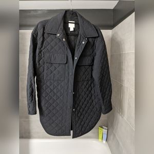 NWOT H&M Oversized quilt jacket